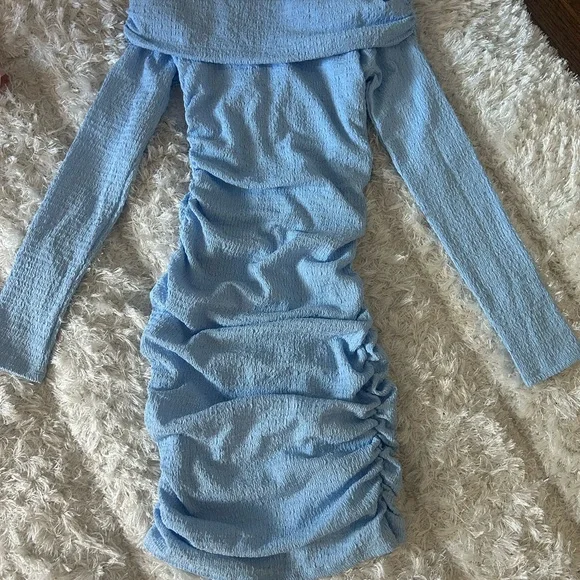chinese dress ladies Princess Polly Emily Maxi Dress in Blue at Nordstrom, Size 2 main image 1